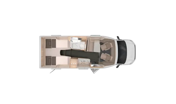 Nachtgrundriss Knaus Van TI Plus 650 MEG Platinum Selection Nachtgrundriss Knaus Van TI Plus 650 MEG Platinum Selection
