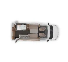 Grundriss Tag Knaus Tourer CUV 500 LT CUVISION Sofort Verfügbar!