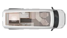 Grundriss Tag Knaus BoxDrive 600 XL