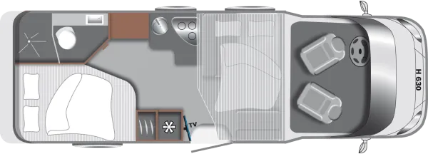 Tagesgrundriss LMC Tourer Lift H 630