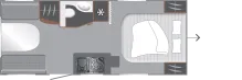 Grundriss Tag LMC Style 453 D Sondermodell-Sofort verfügbar