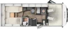 Grundriss Tag Sunlight I 67S Adventure Edition 180PS Automatik*