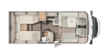 Grundriss Tag Carado T 448 Pro+ UPE: 87.329,-