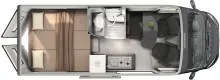 Grundriss Tag Hymer Camper Van Yellowstone UVP 109.500,- !