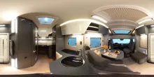 360° Innenansicht Laika Kosmo L 319 (Autom. Navi Markise)
