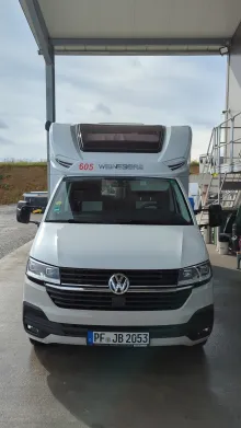 Frontal Vorne Weinsberg X-CURSION VAN 500 LT EDITION [PEPPER]