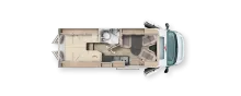 Grundriss Tag Malibu Van First Class - Two Rooms 640 LE RB GT