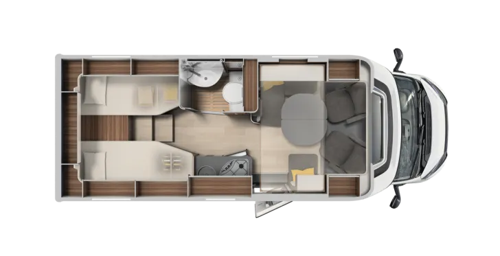 Grundriss Tag Laika Ecovip L 2009 MODELL 2025 / TOP PREIS !