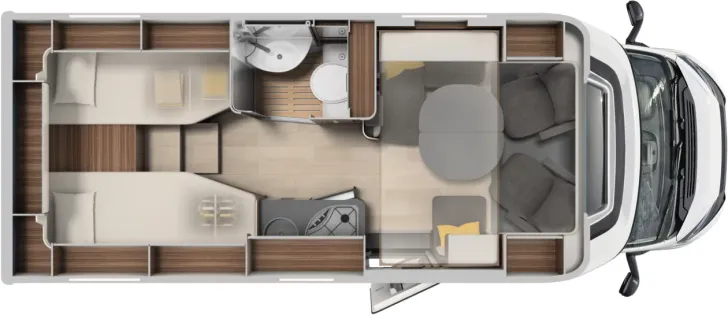 Grundriss Tag Laika Ecovip L 2009