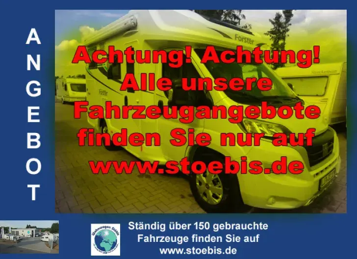 Fahrzeugbild Forster T 659 EB EB/Hubb./Markise/Fahrradträger #1