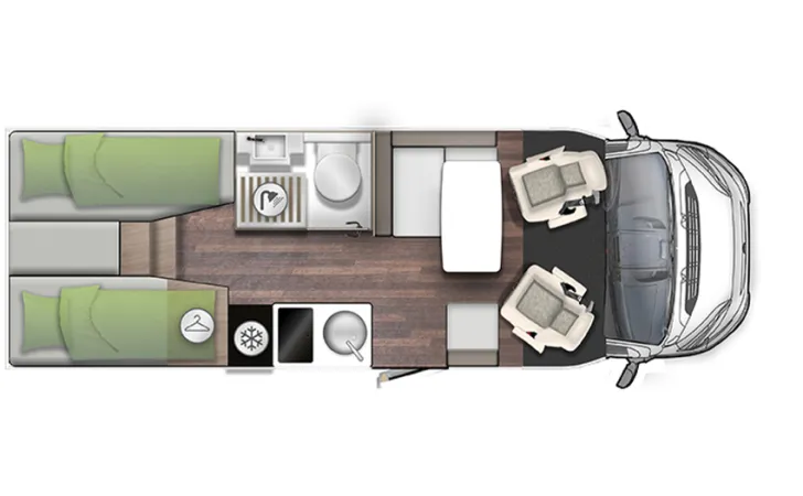 Grundriss Tag Forster T 699 EB