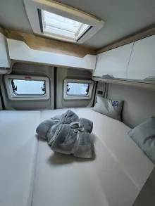 Sicht vorne-hinten Knaus BoxStar 600 Street 60 Years Aufstelldach - FIAT, ISO-Fix