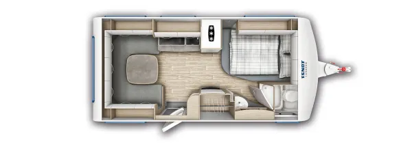 Tagesgrundriss Fendt Bianco Selection 465 SFB