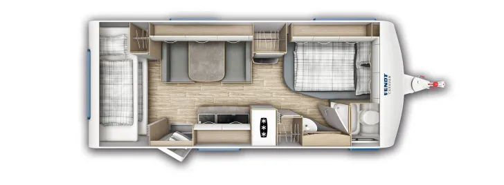 Grundriss Tag Fendt Bianco Selection 550 SKM Mover*Safety-Paket
