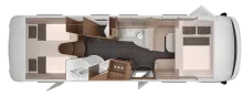 Grundriss Tag Knaus Sun I 900 LEG TOP - PREIS !