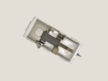 Grundriss Tag Tabbert Cazadora 550 E 2,3 SALE % / UVP44317Euro