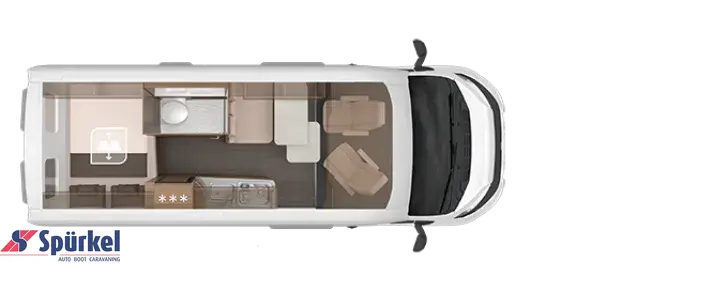 Grundriss Tag Knaus BoxLife 600 MQ TraumMobil*Ersparnis 17.397€