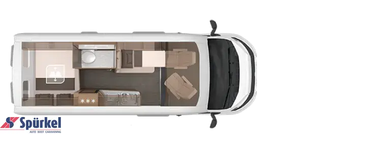 Grundriss Nacht Knaus BoxLife 600 MQ TraumMobil*Ersparnis 17.397€