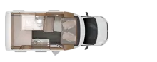 Grundriss Tag Knaus Tourer VAN 500 MQ Vansation 3,5to. Premiumtür 4-Schlafpl.