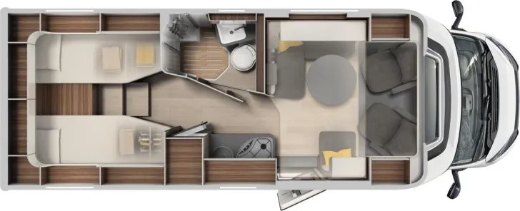 Grundriss Tag Laika Ecovip L 3009 GÜMA Springdeal bis 31.05.2026