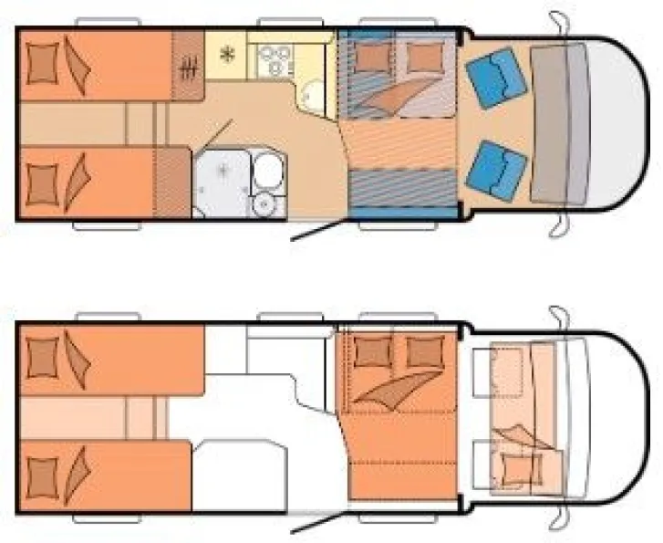Fahrzeugbild Hobby Optima De Luxe T75 HGE *Einzelbetten*Navi*180PS #19