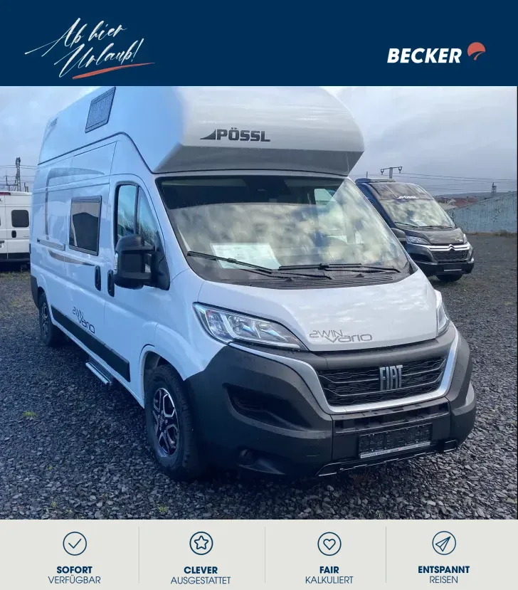 Schräg Vorne Pössl H-Line 2WIN Vario ( 00 )