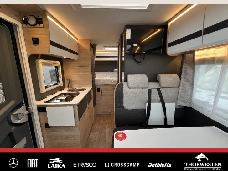 Fahrzeugbild Dethleffs Globebus Go T 15 -14.655,- TV SAT  Automatik #12