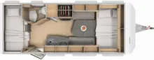 Grundriss Tag Hymer Eriba Eriba Nova Light 515