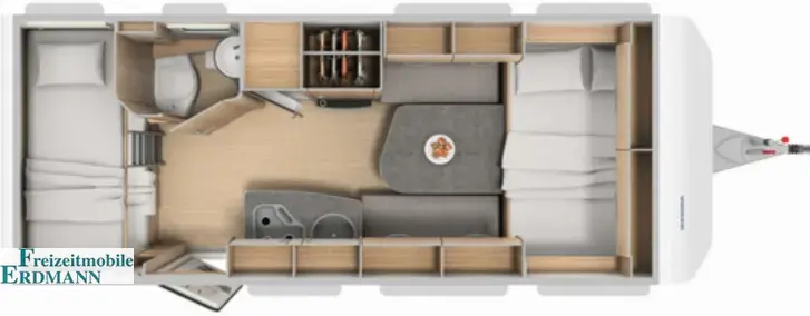 Grundriss Tag Hymer Eriba Eriba Nova Light 515