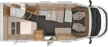 Grundriss Tag Knaus Sky Ti 650 MF !! Sie sparen 27.116,- !!