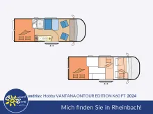 Fahrzeugbild Hobby Vantana OnTour Edition K60 FT *165PS*SAT*TV*NAVI #3