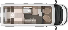 Grundriss Tag Knaus BoxLife PLATINUM SELECTION 600 ME