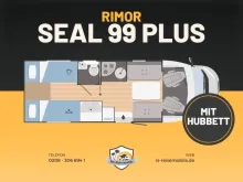 Fahrzeugbild Rimor Seal 99 Plus *Einzelbetten*Hubbett*Face2Face* #22