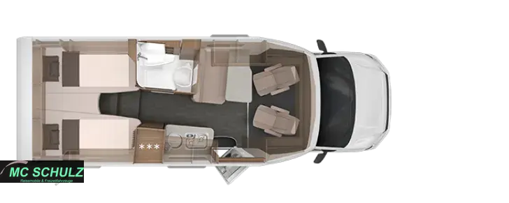 Grundriss Tag Knaus VAN TI VW VANSATION 640 MEG (2024)