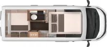 Grundriss Nacht Knaus BoxLife Pro 600 SOLUTION 140 PS | Schalter-4003