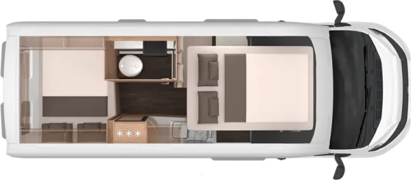 Nachtgrundriss Knaus BoxLife Pro 600 SOLUTION Nachtgrundriss Knaus BoxLife Pro 600 SOLUTION