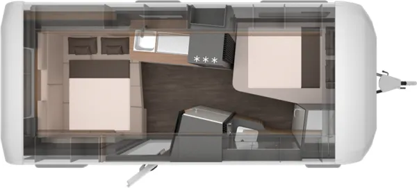 Nachtgrundriss Knaus Azur 500 FU Nachtgrundriss Knaus Azur 500 FU