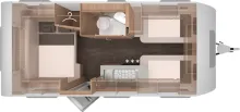 Grundriss Nacht Knaus Sport 500 EU