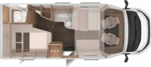 Grundriss Tag Knaus L!VE WAVE 650 MF
