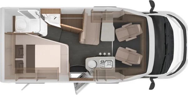 Nachtgrundriss Knaus Van TI 550 MF Nachtgrundriss Knaus Van TI 550 MF