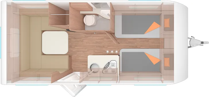 Grundriss Tag Weinsberg CaraOne 480 EU EDITION [HOT] Modell 2026
