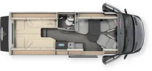 Grundriss Tag Malibu genius 641 LE 150PS | Schalter, 169