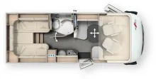 Grundriss Tag Malibu I 430 KB-LE comfort 4.2t