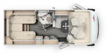 Grundriss Tag Malibu I 441 KB-LE lightweight 3.5t Ohne Hubbett Automatik-2229