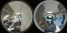 360° Innenansicht Carado pro CV 640 Automatik|Markise|Combi 6E|Alu-Räder