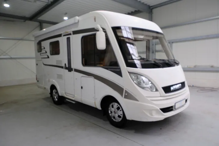 Fahrzeugbild Hymer B 504/1.Hand/Festbett+Hubbett/Garage/Klima/Mark #2