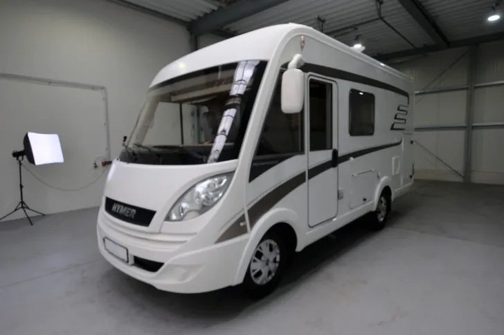 Fahrzeugbild Hymer B 504/1.Hand/Festbett+Hubbett/Garage/Klima/Mark #5