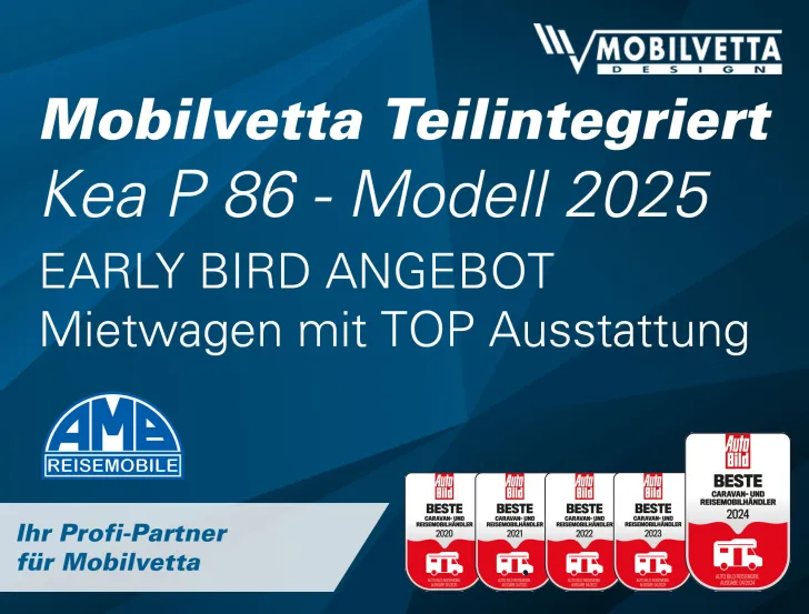 Fahrzeugbild Mobilvetta Kea P 86, MJ25, TOP AUSSTATTUNG! #1