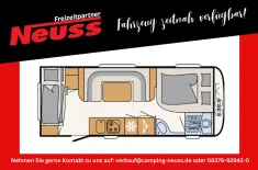 Bild 1 Dethleffs Camper 560 FMK Toilette alternativ, Combi 6E
