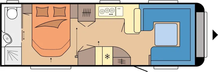 Fahrzeugbild Hobby Prestige 720 WQC ALDE, Dachklima, DuoControl, TV #2